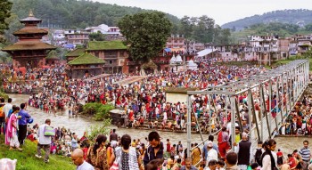 आज कुशे औँसी, काठमाण्डौको गोकर्णमा श्राद्ध तथा तर्पणगर्नेको घुइँचो 